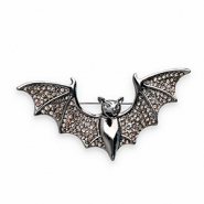 Broschen Fledermaus Grey