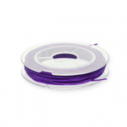 Elastik Schmuckdraht 0.8mm Purple
