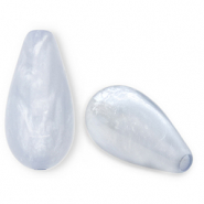 Polaris Elements Perlen Tropfenform Polmo Sky blue