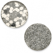 12 mm flach Cabochon Polaris Elements Helios Beige