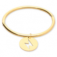 Armbänder aus Stainless Steel - Rostfreiem Stahl Blitz Gold