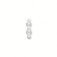 925 Silber Zubeh&ouml;r Kalotten 4 mm Silver