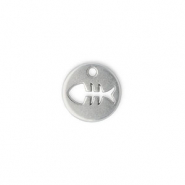 Metall Anh&auml;nger DQ Zwischenst&uuml;ck Gr&auml;ten Antik silber (Nickelfrei)