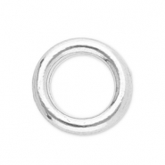 Stainless Steel - Rostfrei Stahl Schmuckzubeh&ouml;r Ring 5 mm Silver