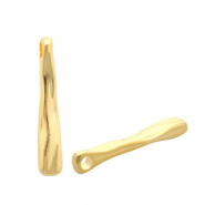 Metall Anh&auml;nger DQ&reg; l&auml;nglich Goud (nikkelvrij)