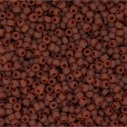 Miyuki Rocailles 11/0 Matted Dk Topaz 11-0134F
