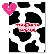 BY31® Schmuck Karten "Something special" Black-white-pink-burgundy red