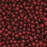 6 mm DQ Acrylperlen shiny Salsa 18-1657 TCX