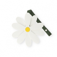 Statement-Anh&auml;nger Blume White-yellow-dark green