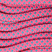 Trendy Paracord 8 mm Neon pink-blue