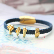 Schmucksets Trendy Kordel Denim