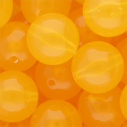 20 mm DQ&reg; Acrylperlen shiny Warm yellow