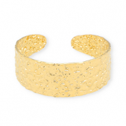Armb&auml;nder aus Stainless Steel - Rostfreiem Stahl Bangle Gold