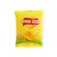 Statement-Anh&auml;nger Chipst&uuml;te Yellow-red-green