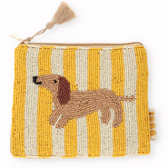 BY31&reg; Etui Dackel Off white-yellow-brown-gold