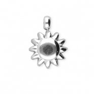 BY31® Stainless Steel - Rostfrei Stahl Anhänger Sonne Silver