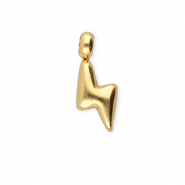 BY31® Stainless Steel - Rostfrei Stahl Anhänger Blitz Gold