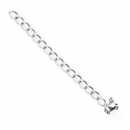 BY31® Stainless Steel - Rostfrei Stahl Schmuckzubehör Verlängerungsketten Set Krabbe Silver