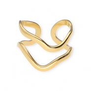 Ringe aus Stainless Steel - Rostfreiem Stahl Gold