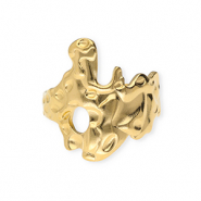 Ringe aus Stainless Steel - Rostfreiem Stahl Gold