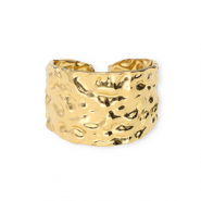 Ringe aus Stainless Steel - Rostfreiem Stahl Gold