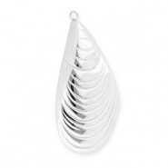 Stainless Steel - Rostfrei Stahl Anhänger Muschel Silver