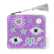 BY31® Etui Mystik Purple-white-turquoise blue-silver
