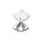 BY31&reg; Eco-brass (nachaltiges Messing) Anh&auml;nger Farfalle-Nudel Silver