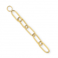 BY31&reg; Rostfreier Edelstahl Gliederanh&auml;nger Ankerkette Gold