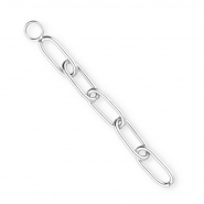 BY31&reg; Rostfreier Edelstahl Gliederanh&auml;nger Ankerkette Silver