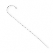 BY31&reg; Schmuckzubeh&ouml;r aus rostfreiem Edelstahl Ohrringe / Ohrstecker mit &Ouml;se Silver