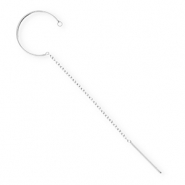 BY31&reg; Schmuckzubeh&ouml;r aus rostfreiem Edelstahl Ohrringe / Ohrstecker mit &Ouml;se Silver