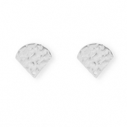 Rostfreier Edelstahl Schmuckzubehör Ohrringe / Ohrstecker mit Öse Silver