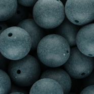 20 mm DQ Acrylperlen Petrol blue