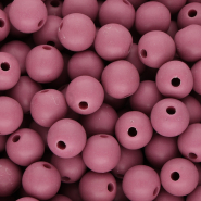 10 mm DQ Acrylperlen Plum