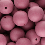 20 mm DQ Acrylperlen Plum