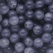 8 mm Glasperlen Denim blue