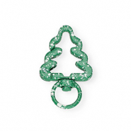 Zubehör Schlüssel Anhänger Karabiner, Weihnachtsbaum Green-white