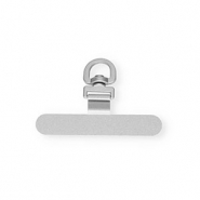 Befestigungs-Patch für Handyketten Silver