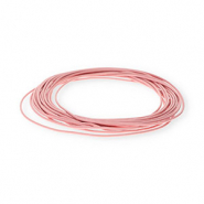 Leder rund 1,5&nbsp;mm Light pink