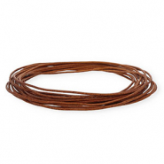 Leder rund 1,5&nbsp;mm Brown