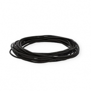 Leder rund 2&nbsp;mm Black
