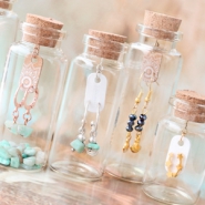 Schmuck machen: Wunschflaschen Verpackung ♡ DIY