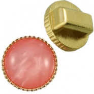 Cuoio vintage Fassungen / Schieber gold