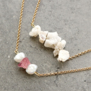 Schmucksets Inspiratie: Wie macht man Schmuck mit unseren neuen Muschel und Chips Steine Perlen?