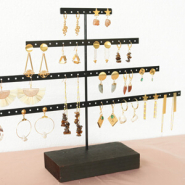 Schmucksets Statement Ohrringe mit Metallzubehör