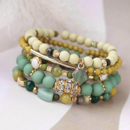 Schmucksets Inspirationsset für die schönsten Herbstkollektionen mit Acrylperlen