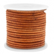 Echtes DQ Leder und Wildleder DQ Leder rund 2mm