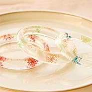 Schmucksets Mix & Match trendige Accessoires mit Trockenblumen