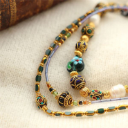 Schmucksets Schmuck-Inspirationen mit Perlen im Boho-Style